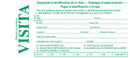 Span-Visitor Card-W/Name Tag (Pack Of 100) (Visita)