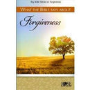 What The Bible Says About Forgiveness Pamphlet (Pack Of 5)