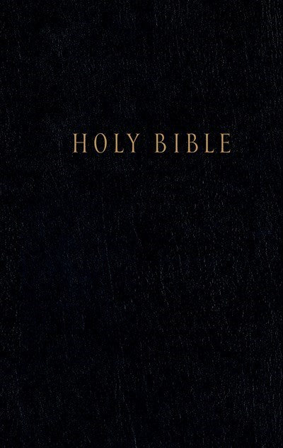 NLT Pew Bible-Black Hardcover