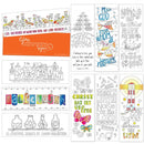 10 Images of Joy Colouring bookmarks