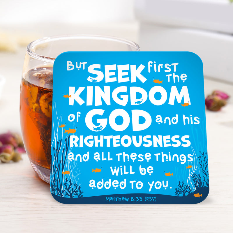 Seek first the Kingdom coaster