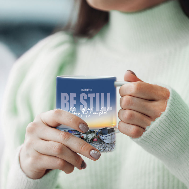 Be Still (boats) Mug & Gift box