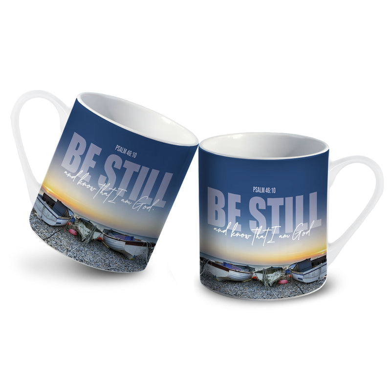 Be Still (boats) Mug & Gift box