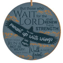 Eagles wings ceramic hanging decoration