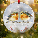 Robins keramische decoratie