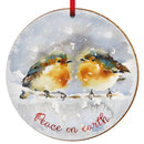 Robins keramische decoratie