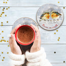 Robins keramische decoratie