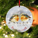 Robins keramische decoratie