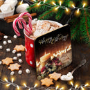 Kerstkaars onderzetter