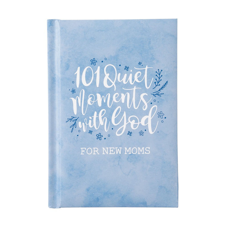 101 Quiet Moments With God For New Moms-Blue