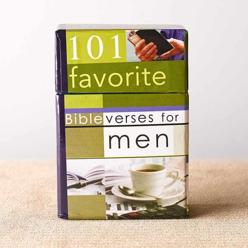 101 favorite bibleverses for men