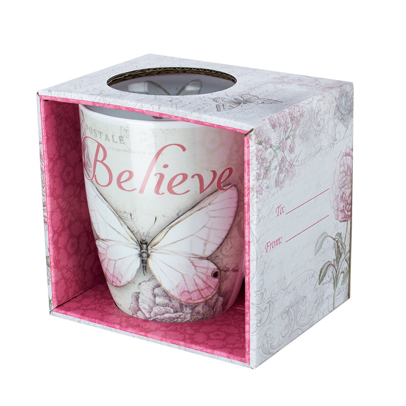 Believe - Butterfly - Pink