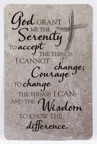 Serenity prayer