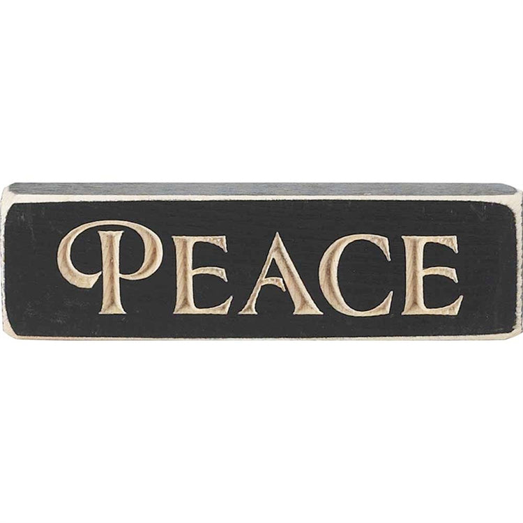 Peace - Engraved Wall/Tabletop Sign - 15