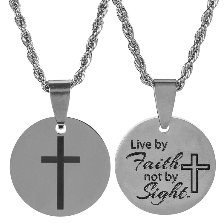  Live by faith not by sight -  2 cm