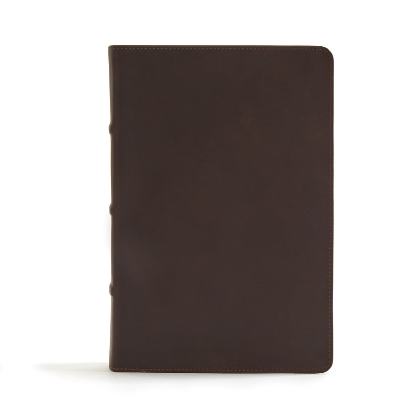 CSB Pastor's Bible-Brown Genuine Leather 