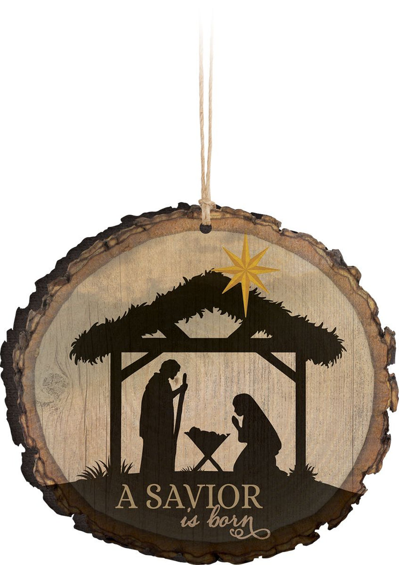 A Savior is born - Ornament