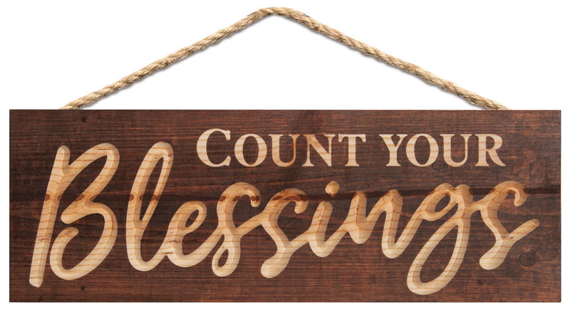 Count your blessings