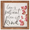 Love is patient love is kind