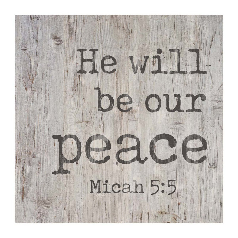 He will be our peace