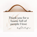 Thank You For A House Full Of People I L