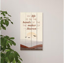 Mijn leven is in de handen van de Schepper van de hemel