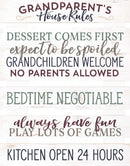 Grandparents house rules - Pallet