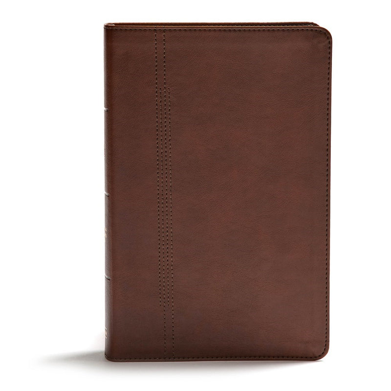 CSB Restoration Bible-Brown LeatherTouch 