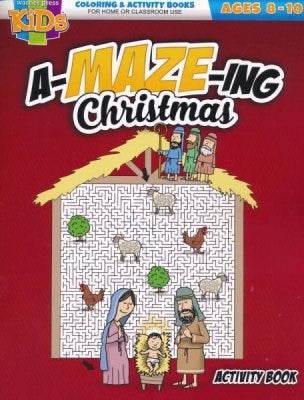 An A-MAZE-ING Christmas Activity Book  (Ages 8-10)