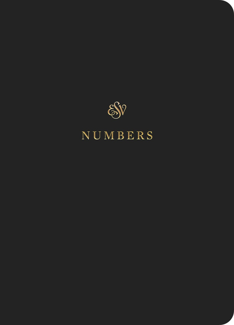 ESV Scripture Journal: Numbers-Black Softcover