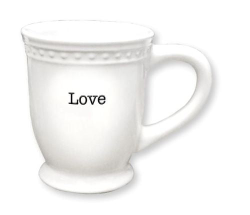 Love pedestal mug