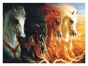 Four horses of the apocalypse