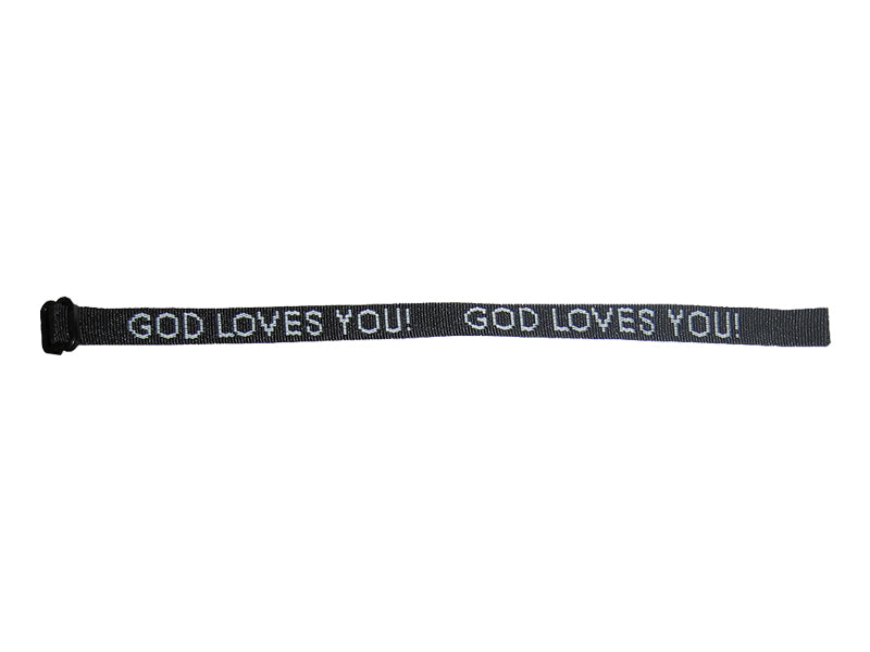 God loves you - Black