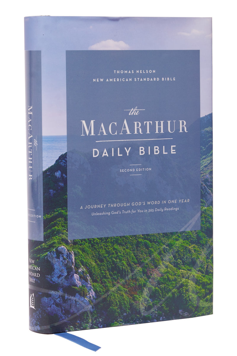 NASB 1995 MacArthur Daily Bible (2nd Edition) (Comfort Print)-Hardcover