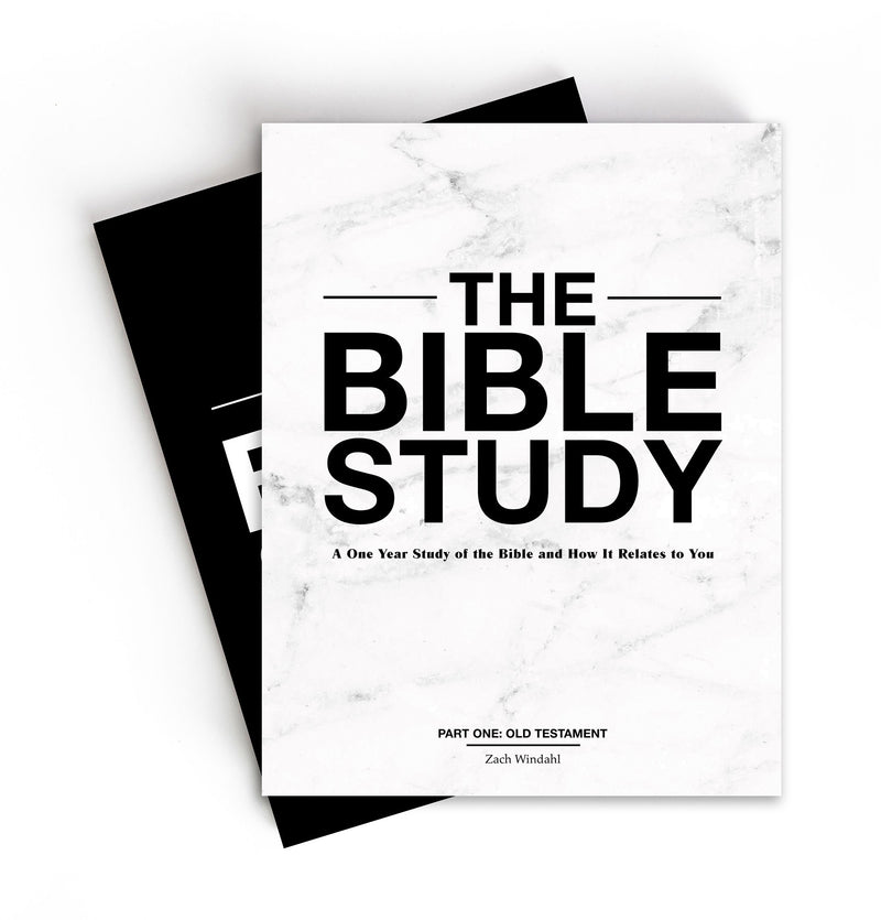 The Bible Study: Old & New Testament 2 Volume Set