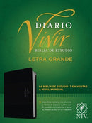 Span-NTV Life Application Study/Large Print (Biblia de Estudio del Diario  Vivir  Letra Grande)-Black LeatherLike