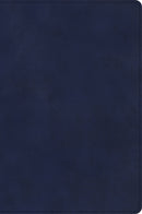 CSB Rainbow Study Bible-Navy LeatherTouch