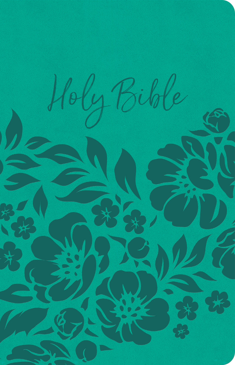 KJV Thinline Bible (Value Edition)-Teal LeatherTouch