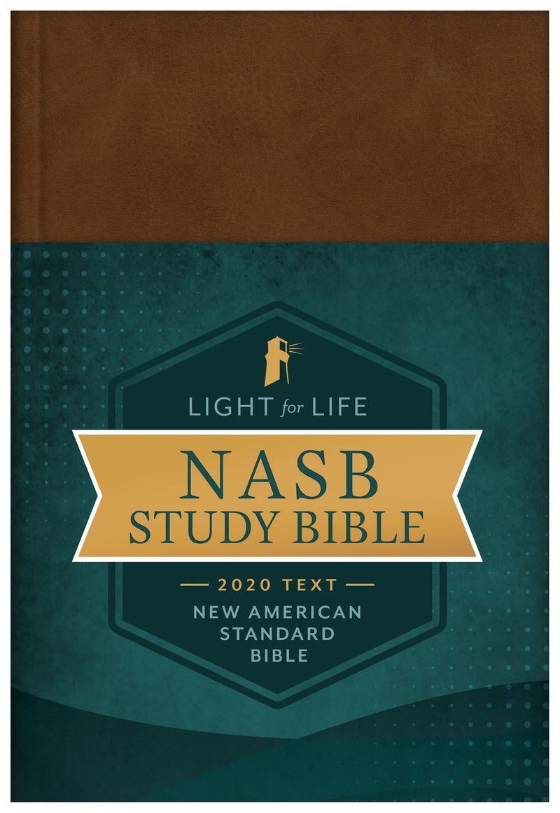 NASB 2020 Light For Life Study Bible-Golden Caramel Hardcover