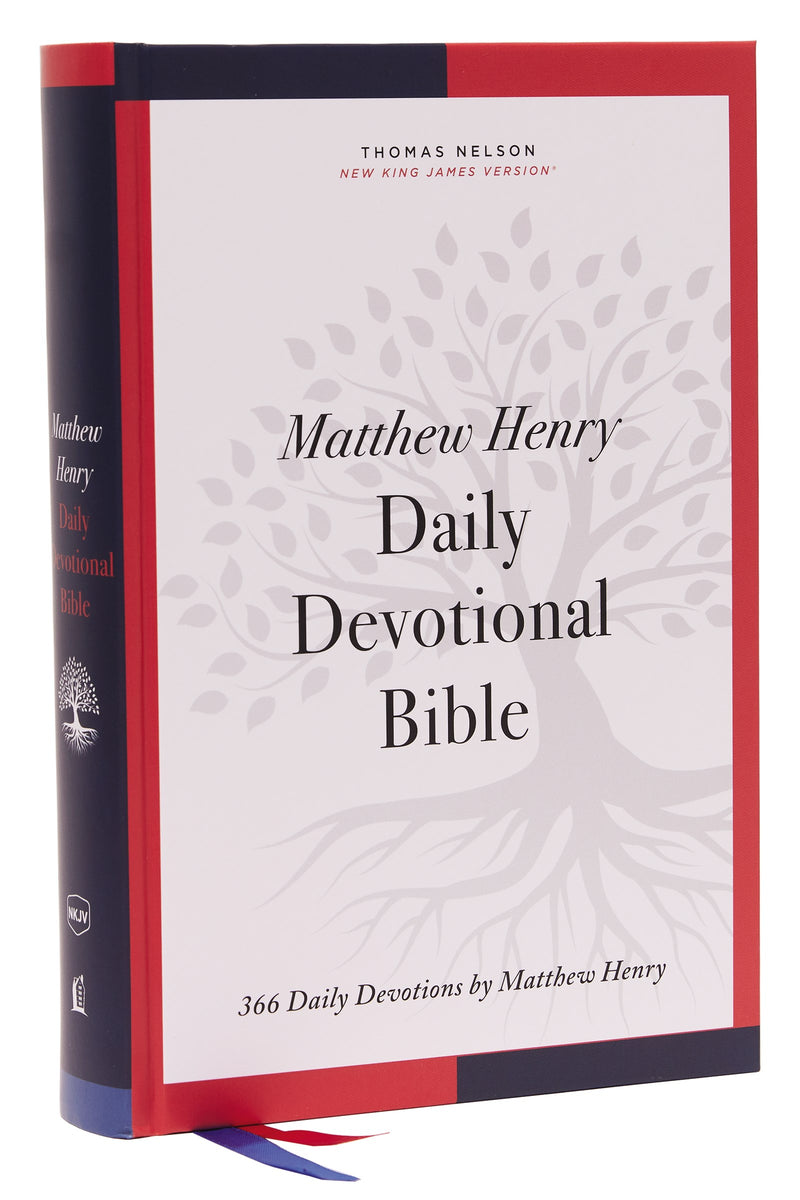 NKJV Matthew Henry Daily Devotional Bible (Comfort Print)-Hardcover