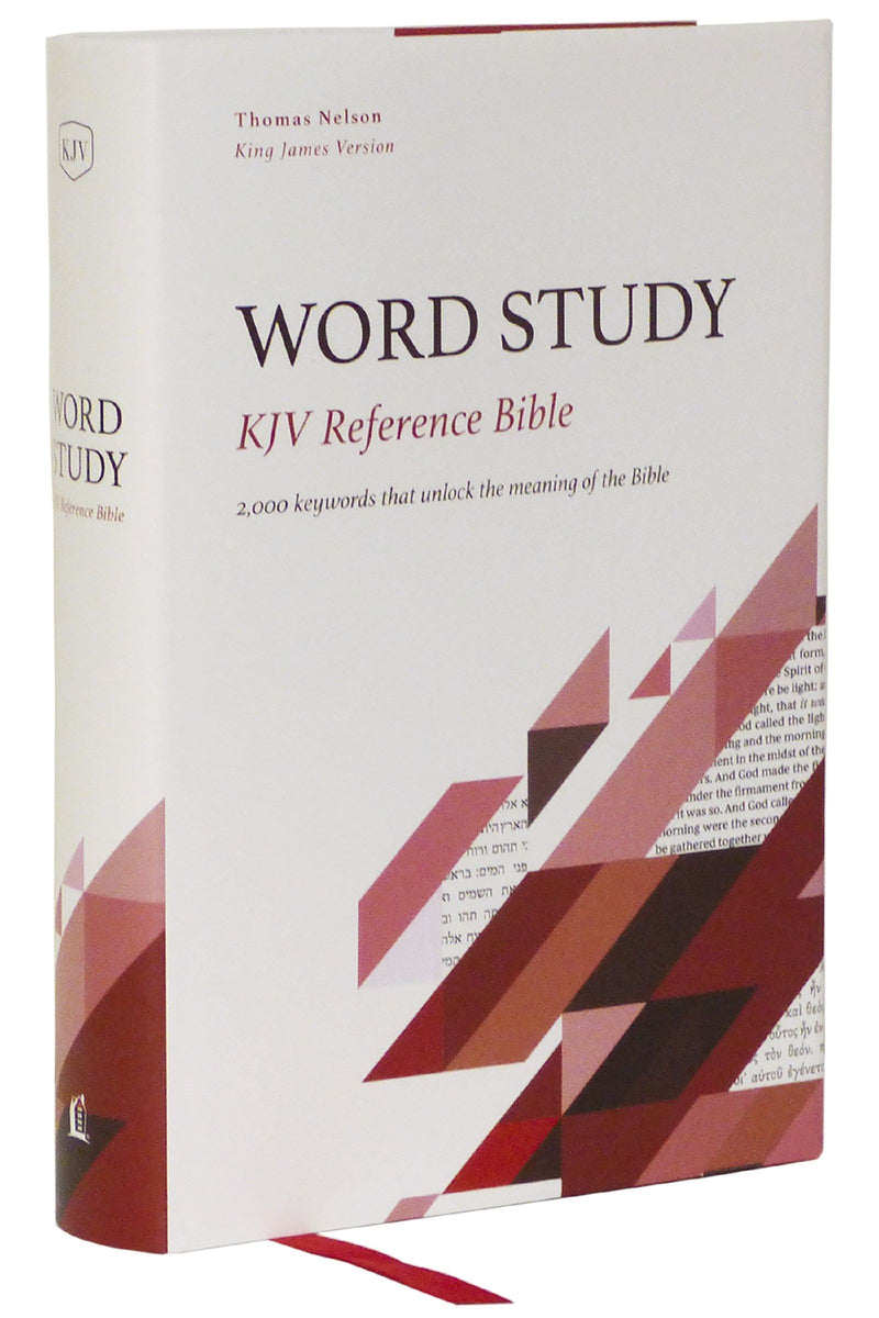 KJV Word Study Reference Bible (Comfort Print)-Hardcover Indexed