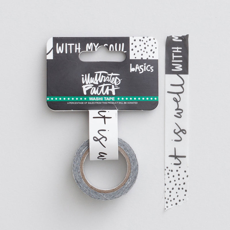 It is well with my soul - Washi tape