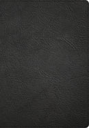 CSB Super Giant Print Reference Bible-Black Genuine Leather Indexed