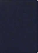 CSB Verse-by-Verse Reference Bible-Navy LeatherTouch