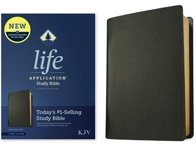 KJV Life Application Study Bible (Third Edition)-RL-Black Genuine Leather