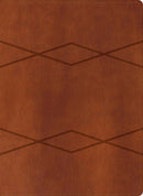 Span-RVR 1960 Holman Study Bible (Biblia de Estudio Holman)-Brown LeatherTouch Indexed