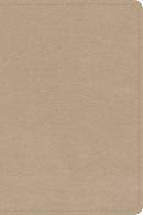 CSB Large Print Compact Reference Bible-Gold Leathertouch