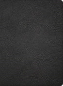 CSB Spurgeon Study Bible (Holman Handcrafted Collection)-Black Premium Goatskin