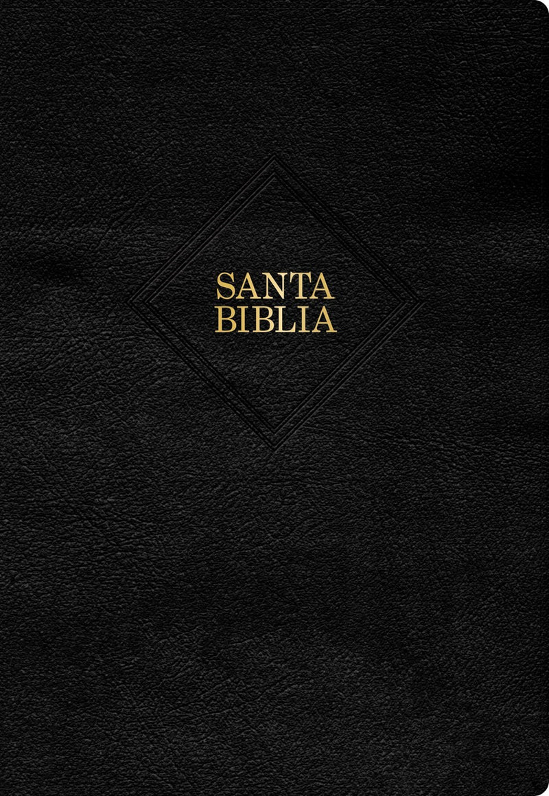 Span-RVR 1960 Super Giant Print Bible (Biblia Letra Super Gigante)-Black Bonded Leather