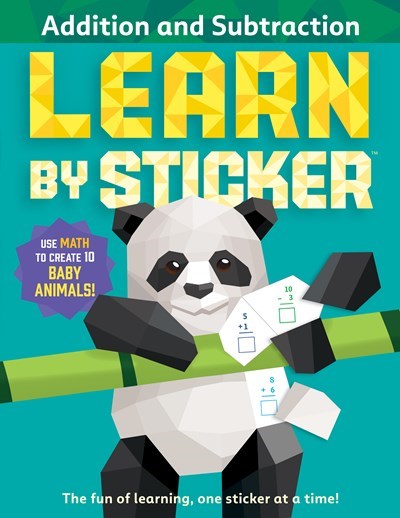 Learn By Sticker: Addition And Subtraction
